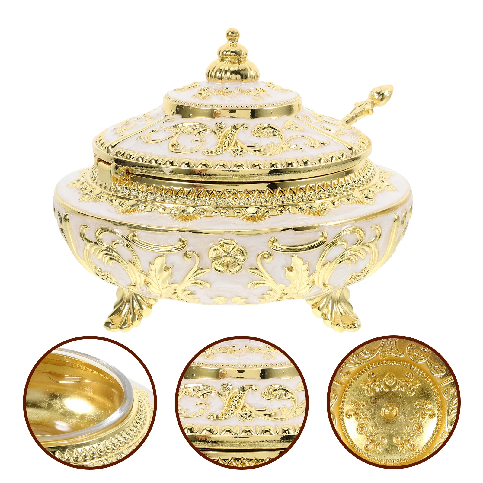 

Retro Spice Jar Premium Seasoning Storage Box Kitchen Salt Jar Condiment Container Vintage Spice Holder Household Seasoning