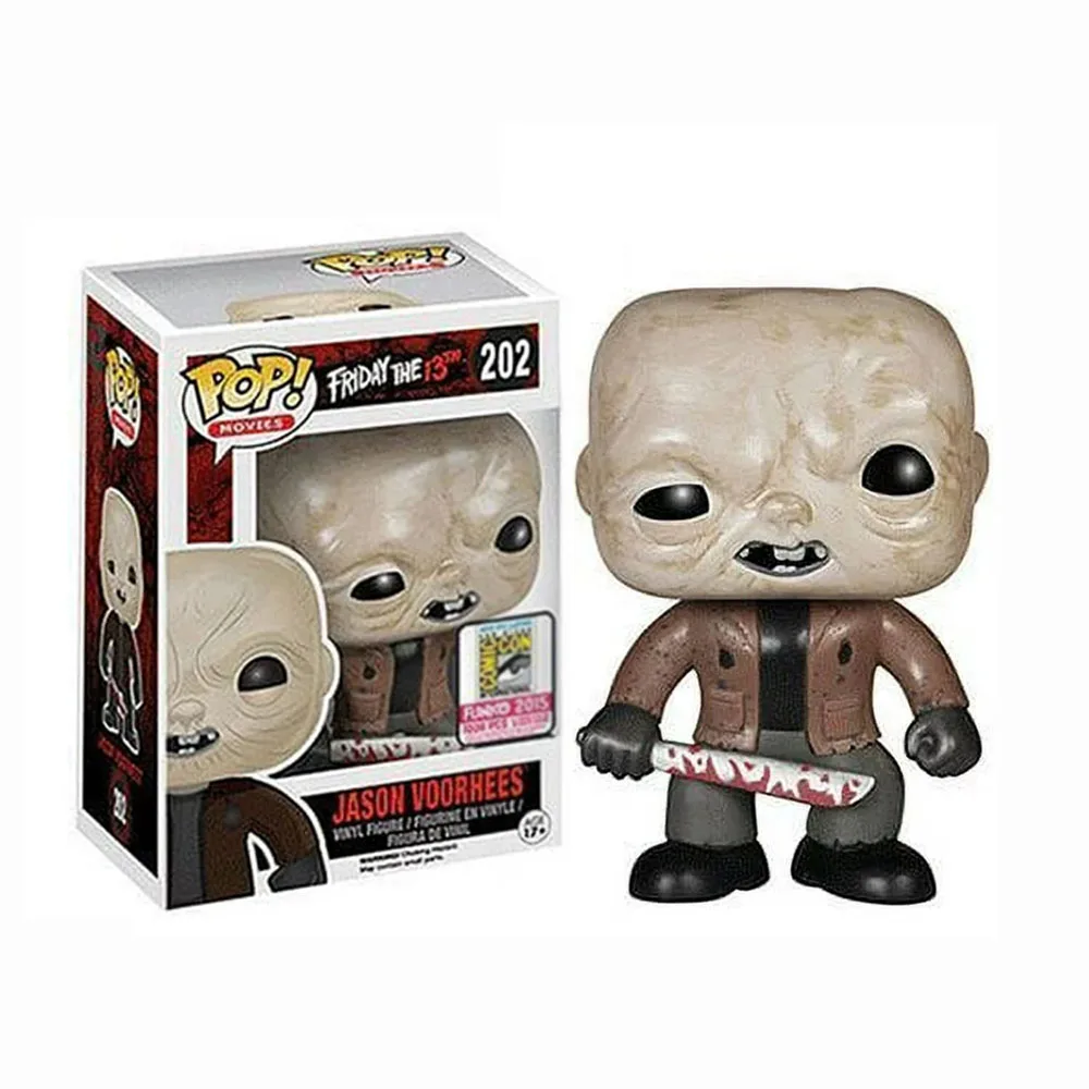 Funko Pop Jason Voorhees #202 #361 #611 #01 Friday the 13th Horror Movie Vinyl Action Figure Toys Dolls Gifts for Children