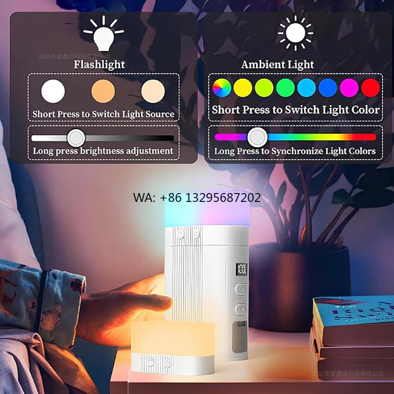 

Grade Camping Light - Ultra Durable, 10H Fast Charge, Waterproof & Dustproof