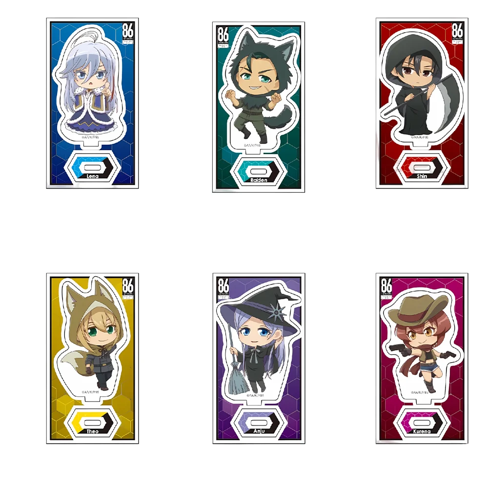 86 Eighty Six Kurena Kukumila Acrylic Standee Keychain Anime Figure Desktop Decor Bag Pendant Fans Gift