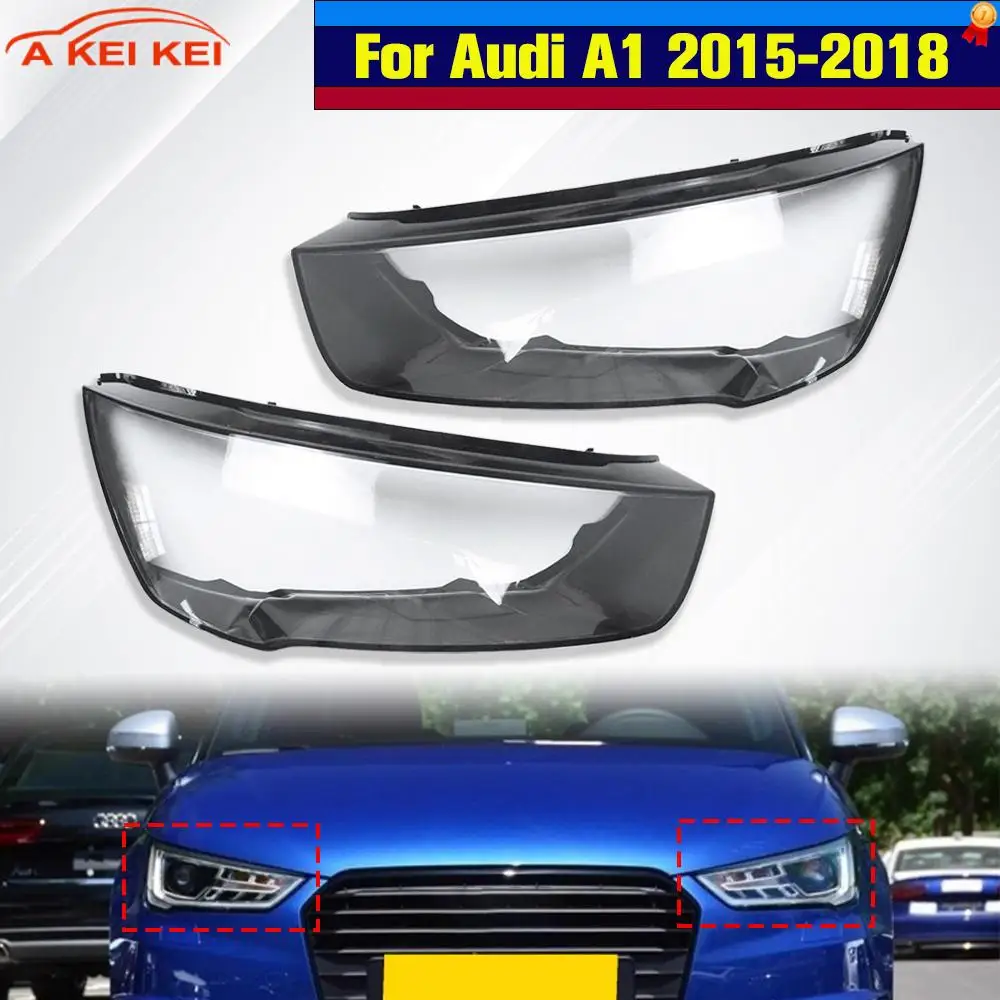 

Для Audi A1 2015 2016 2017 2018 автомобильная фара абажур прозрачная крышка корпус фары абажур линза головной свет стекло