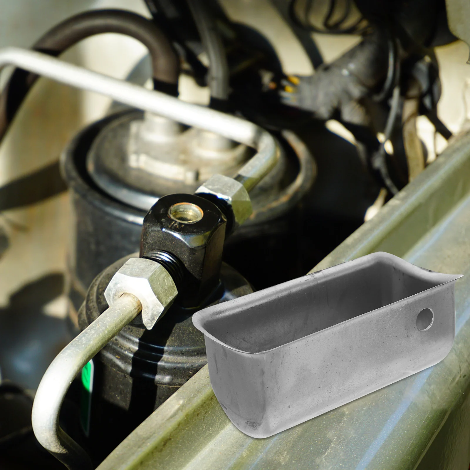 

Durable Metal Capacitor Guard Cover For Air Compressors Waterproof Noise Reducing Protective Housing -Free Pumps Enhanced