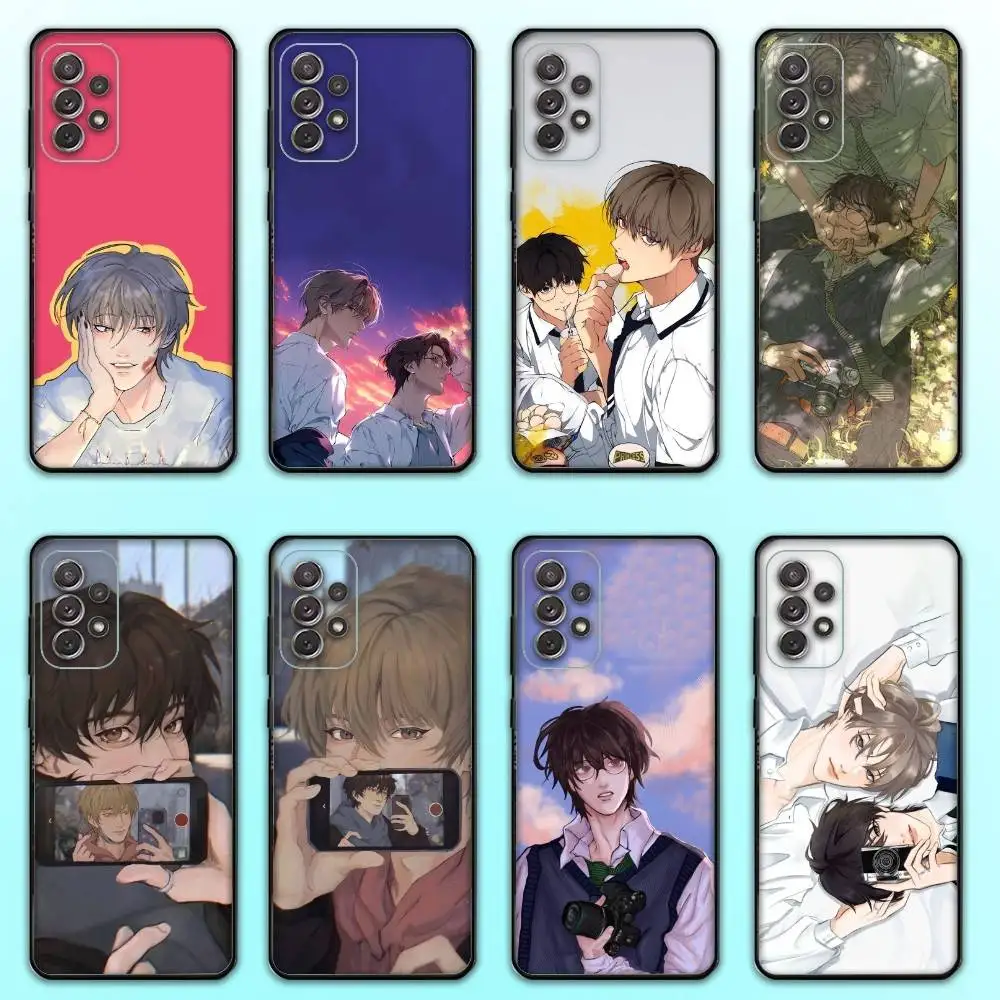 L-Lost In The C- Cloud Funda de teléfono para Samsung S25,S24,S21,S22,S23,S30,Ultra,S20,Plus,Fe,Lite,Note,10,9,5G Funda negra