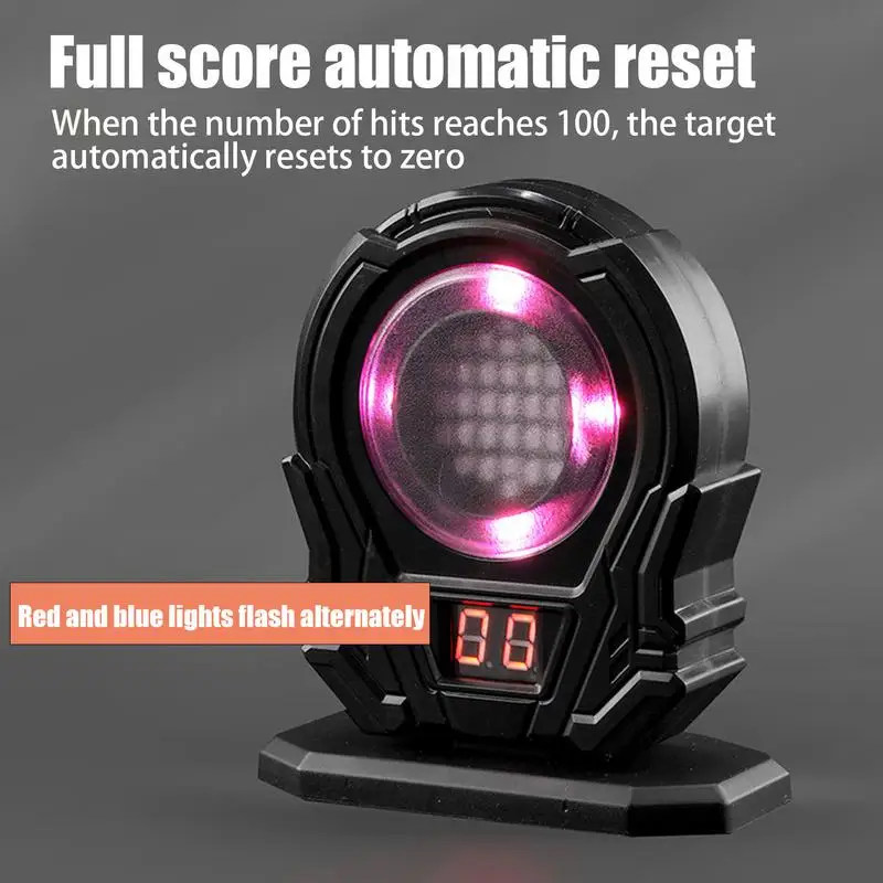 mini-infrarood dartdoel Lasertrainingsdoel Inductie Laserdoel Auto-scoring Doel Geluid Lichtfeedback Gevoelige sporten