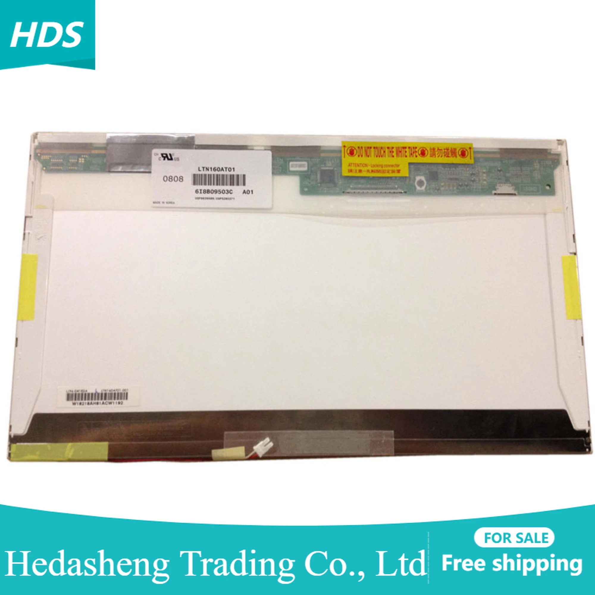 LTN160AT01 A01 LTN160AT02 For Asus X61S ACER Aspire 6930G 6935 6935G Toshiba AX/53HPK HP CQ60 Laptop LCD SCREEN