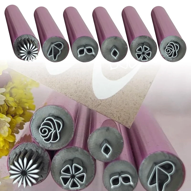 Penna per timbri con fiori per nail art da 10 pezzi, set di penne per timbri per nail art, penne per timbri per nail art Strumenti per nail art fai da te con diversi modelli