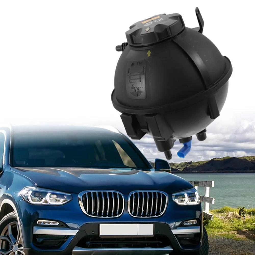 

17137823544 17138616418 For BMW X3 F25 L4 2.0L L6 3.0L 2013-2017 Coolant Radiator Reservoir Tank With Cap and Sensor