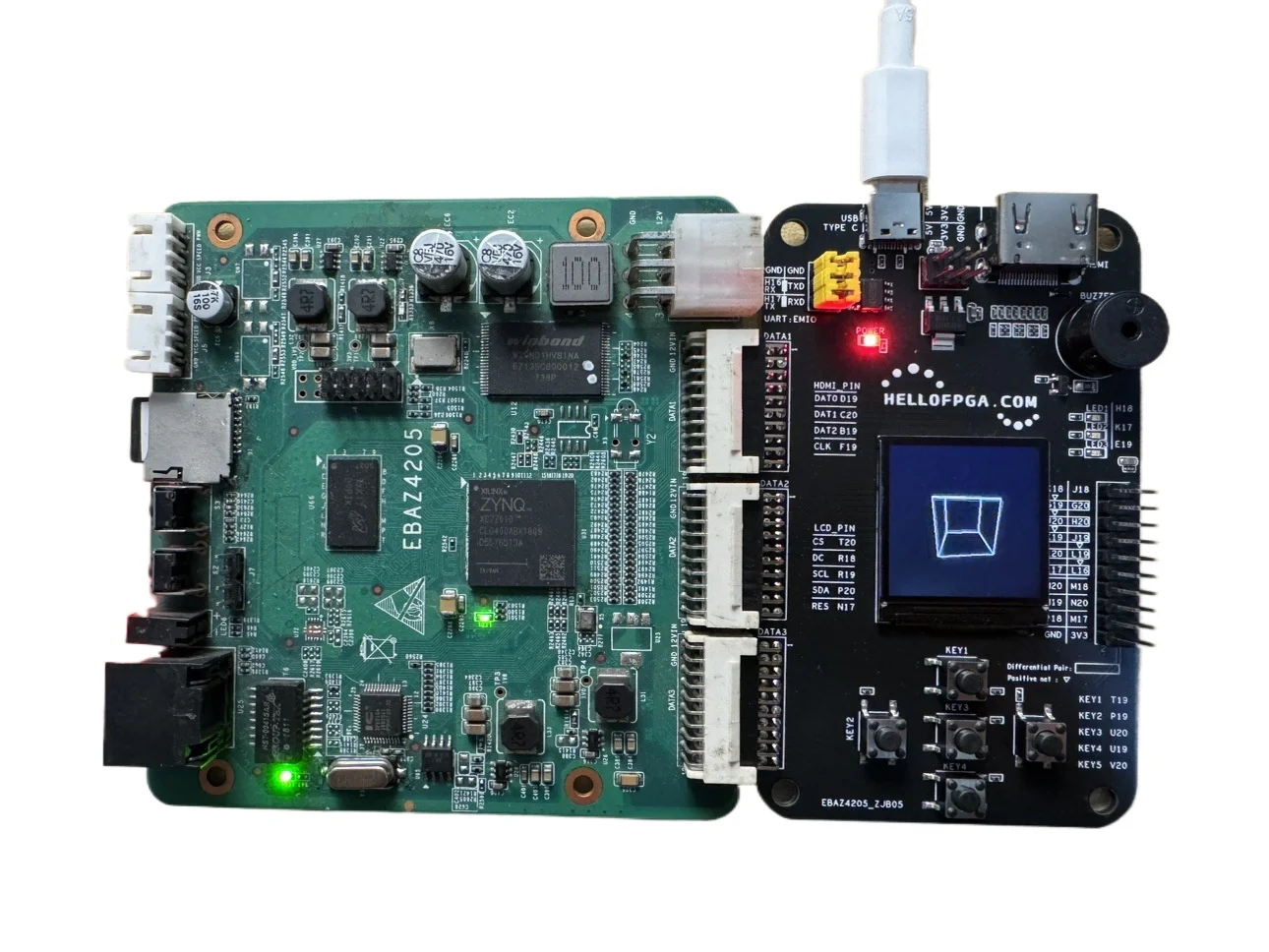 

Переходная пластина EBAZ4205 (вставка аксессуаров не пайка)