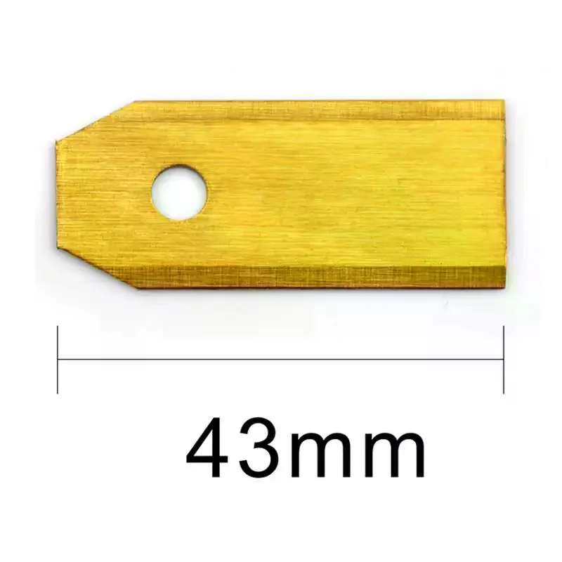 9Pcs Replacement Blade Lawn Mower Blade 43mm Parts For Robotic Lawnmower Set Yard Garden Lawn Mowers Blade Accessories