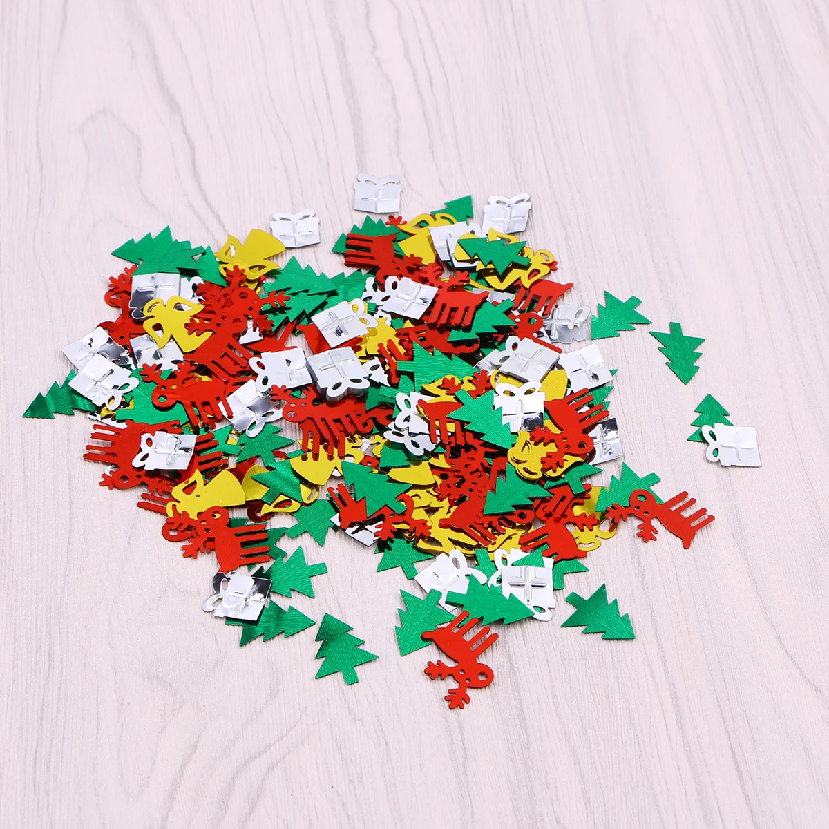 

30G Christmas Themed Resin Confetti Sparkling Sequins Decor For Wedding Birthday Party Mixed Pattern Festive Romantic Atmosphere
