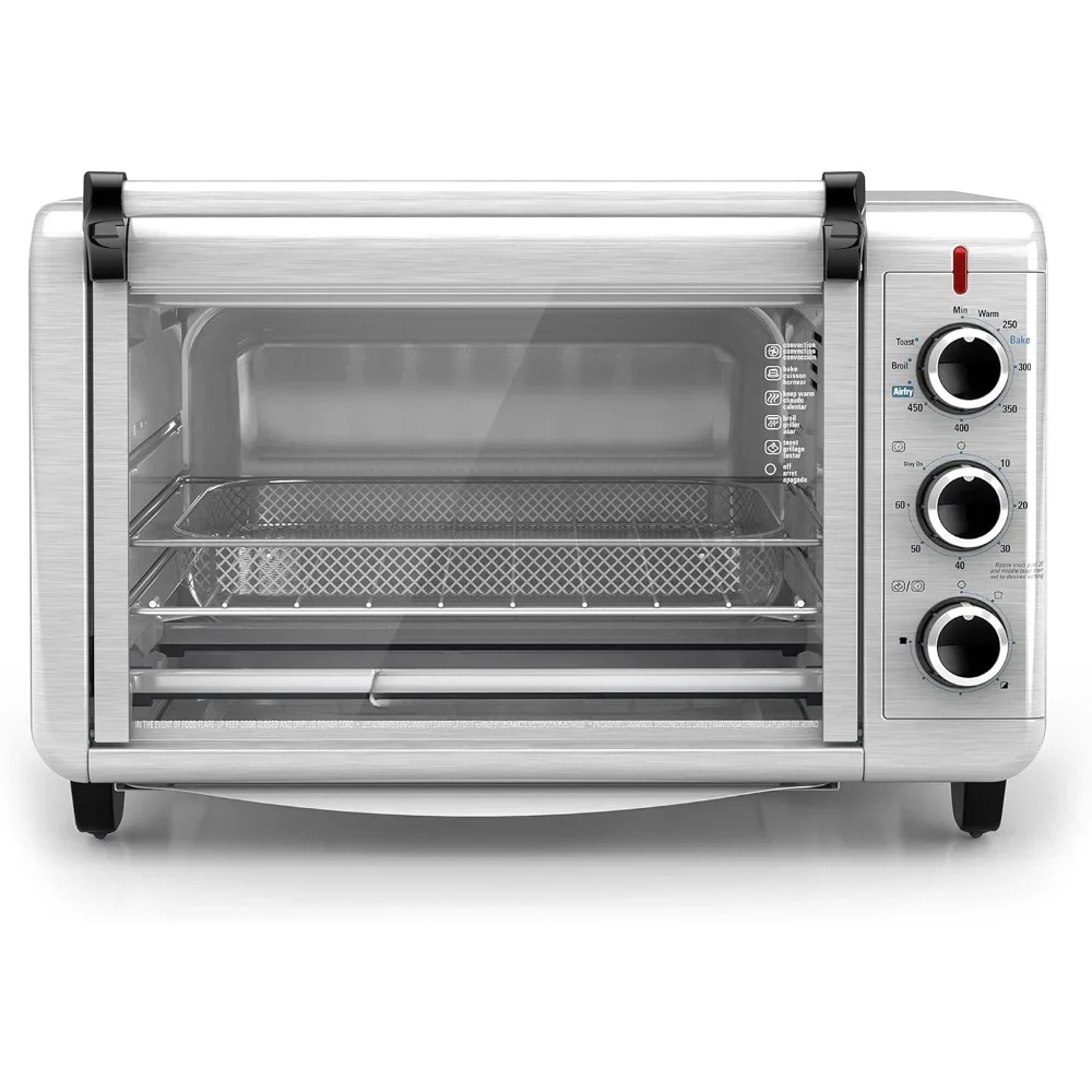 Microwave Ovens, Air Fry Toaster Oven, Dedicated Toast Timer & 5 Cooking Functions