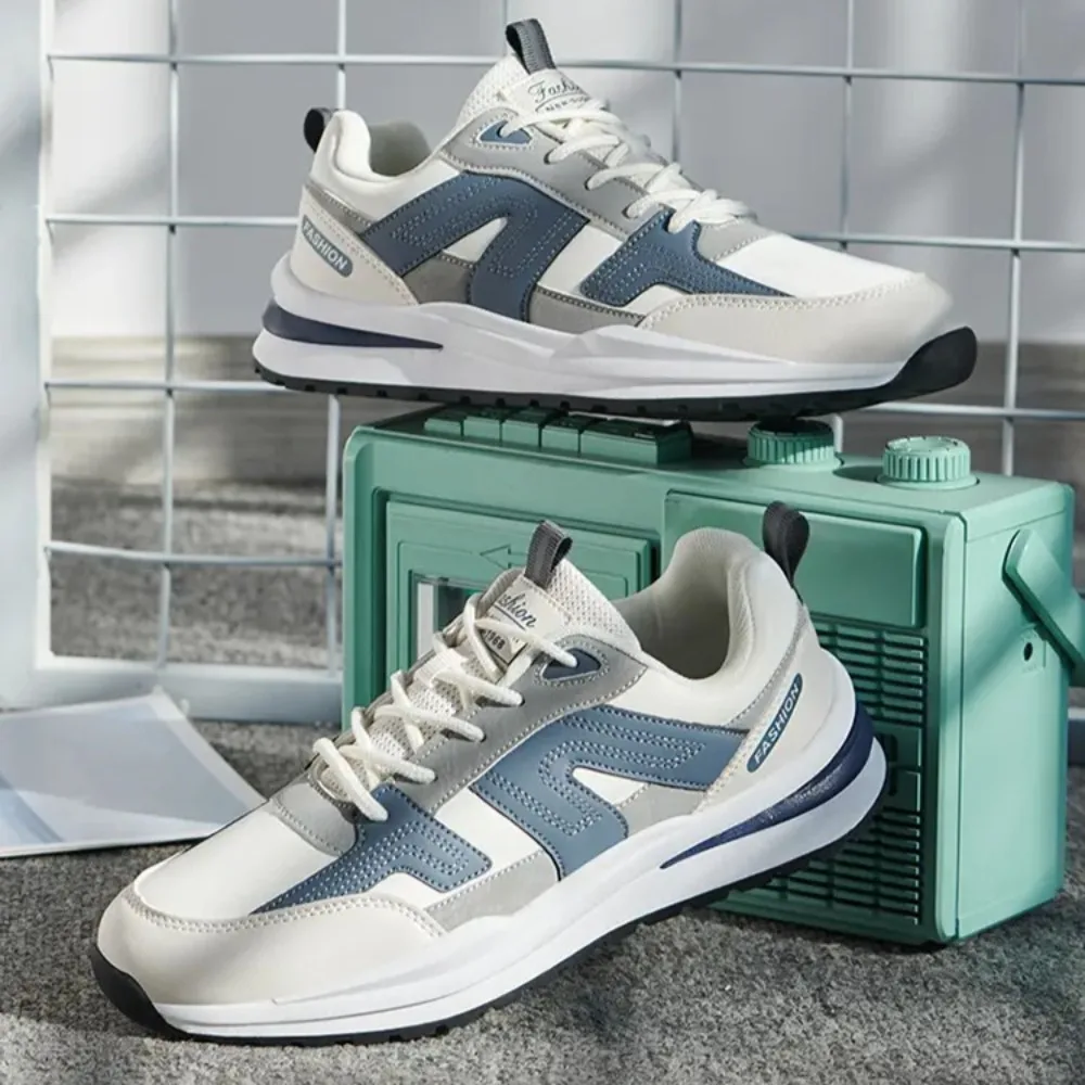 

2025 New Mesh Breathable Male Running Shoes Classic Brand Original Sneakers Soft Lace-up Cloud Tennis Shoe