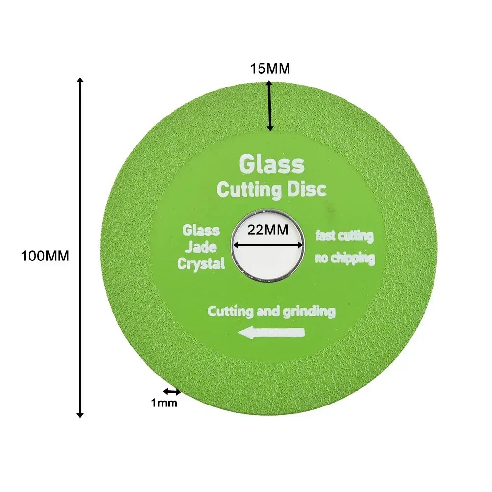 Диск для резки стекла с внутренним отверстием 22 мм, Алмазный мраморный пильный диск, керамическая плитка, нефрит, специальная полировка, режущее лезвие, острый пайка
