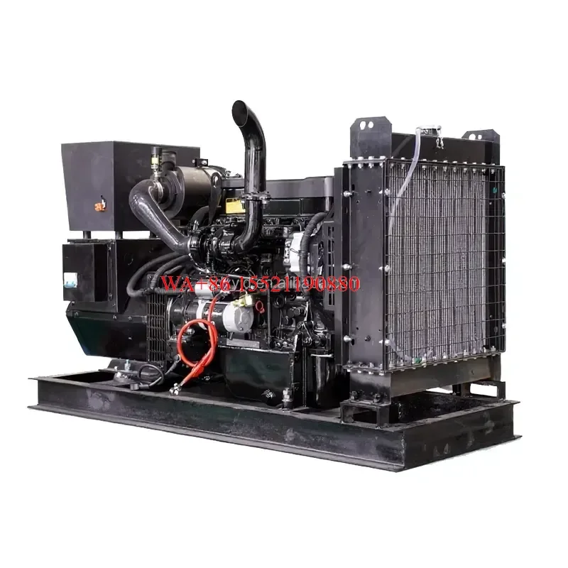 WMWMNU Open Frame Small Portable Diesel Engine Generator Set with Auto Start ATS Remote Start 3 Phase 4 Wire for Home Backup
