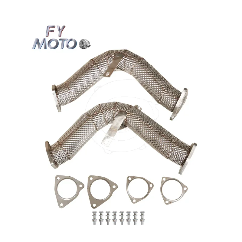 

3.0 TFSl Downpipe for S4 S5 A5 Q5 SQ5 A6 A7 A8 B8 2010-2016 with Heat Shield