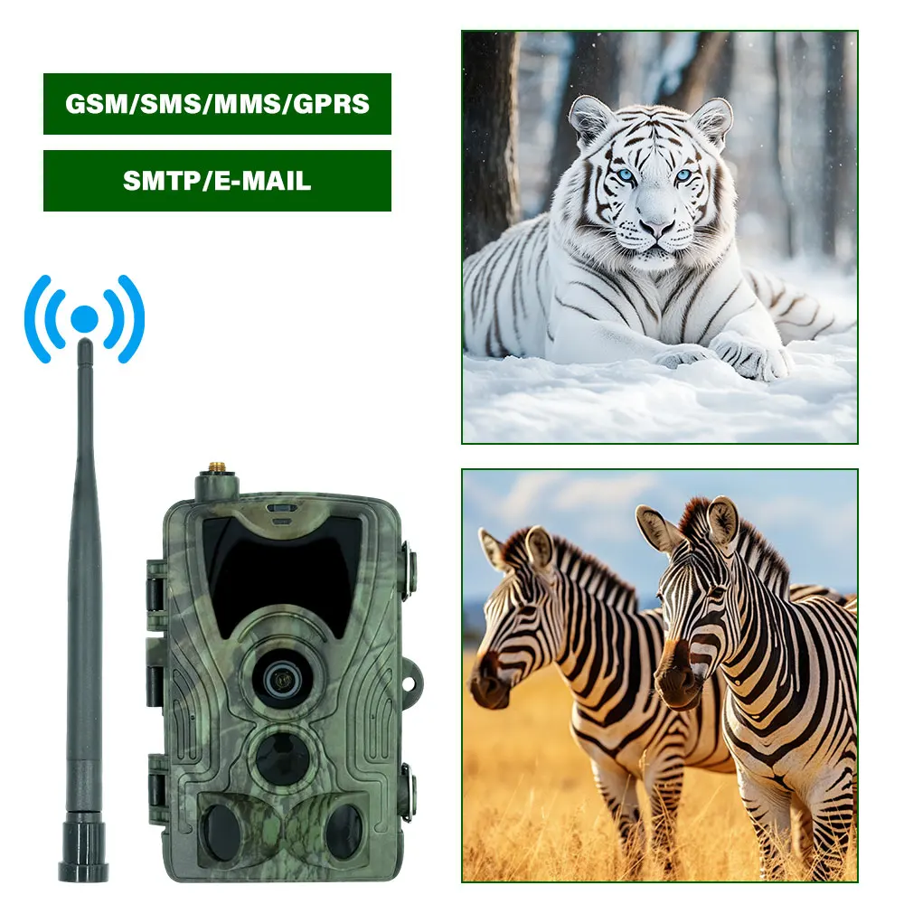 

NEW 2G 20MP 1080P MMS/SMTP/SMS HC801M 2g hunting Trail Camera Wildlife photo traps 0.3S Trigger Hunter camera