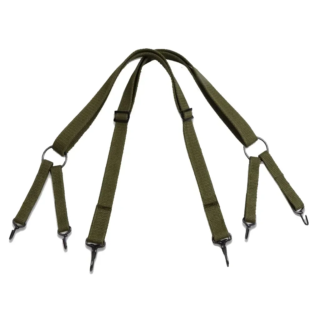 WW2 US Soldiers Sling M1944 USMC-American Straps Outdoor Accessories Camping Gear Green, Retro WW2 Soldier Sling Belt