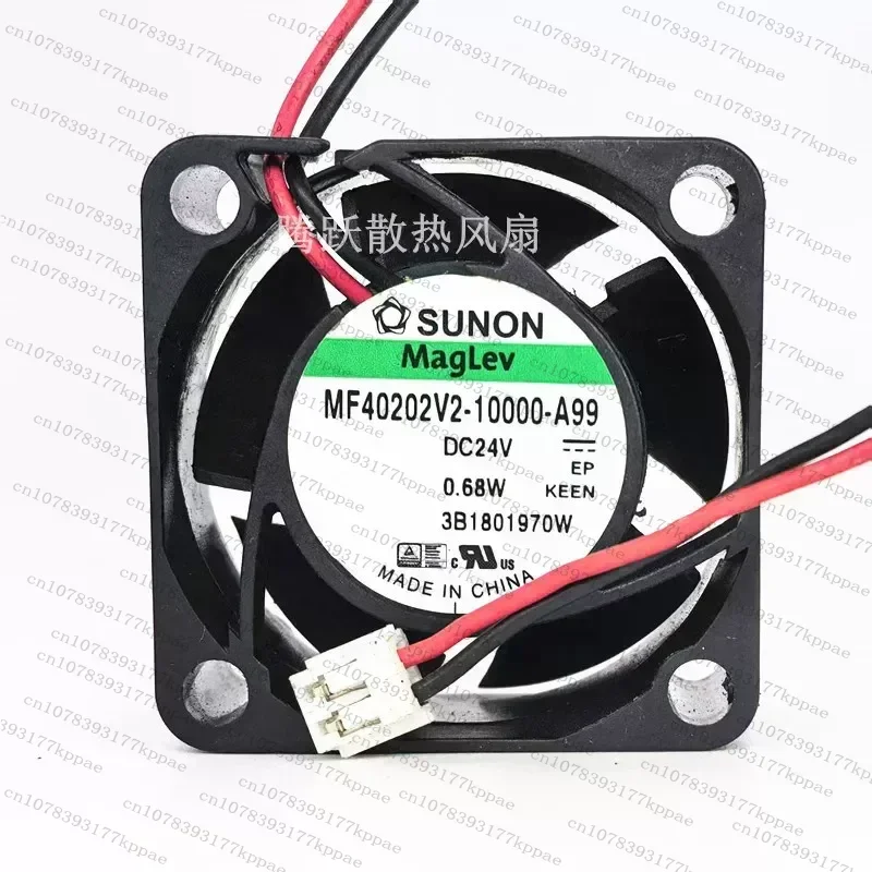 1PCS for Jianzhun SUNON MF40202V2-10000-A99 24V 0.68W 4CM 4020 Variable Frequency Cooling Fan