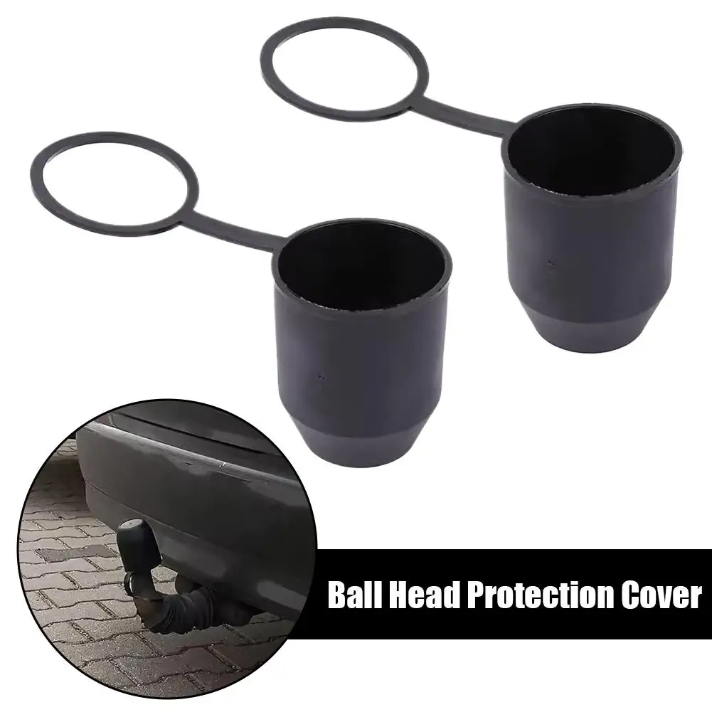 

Универсальная защитная крышка фаркопа сцепного устройства прицепа, 2 шт., защитная крышка для каравана, грузовика, автомобиля, прицепа, фаркопа, Acce Q7F8