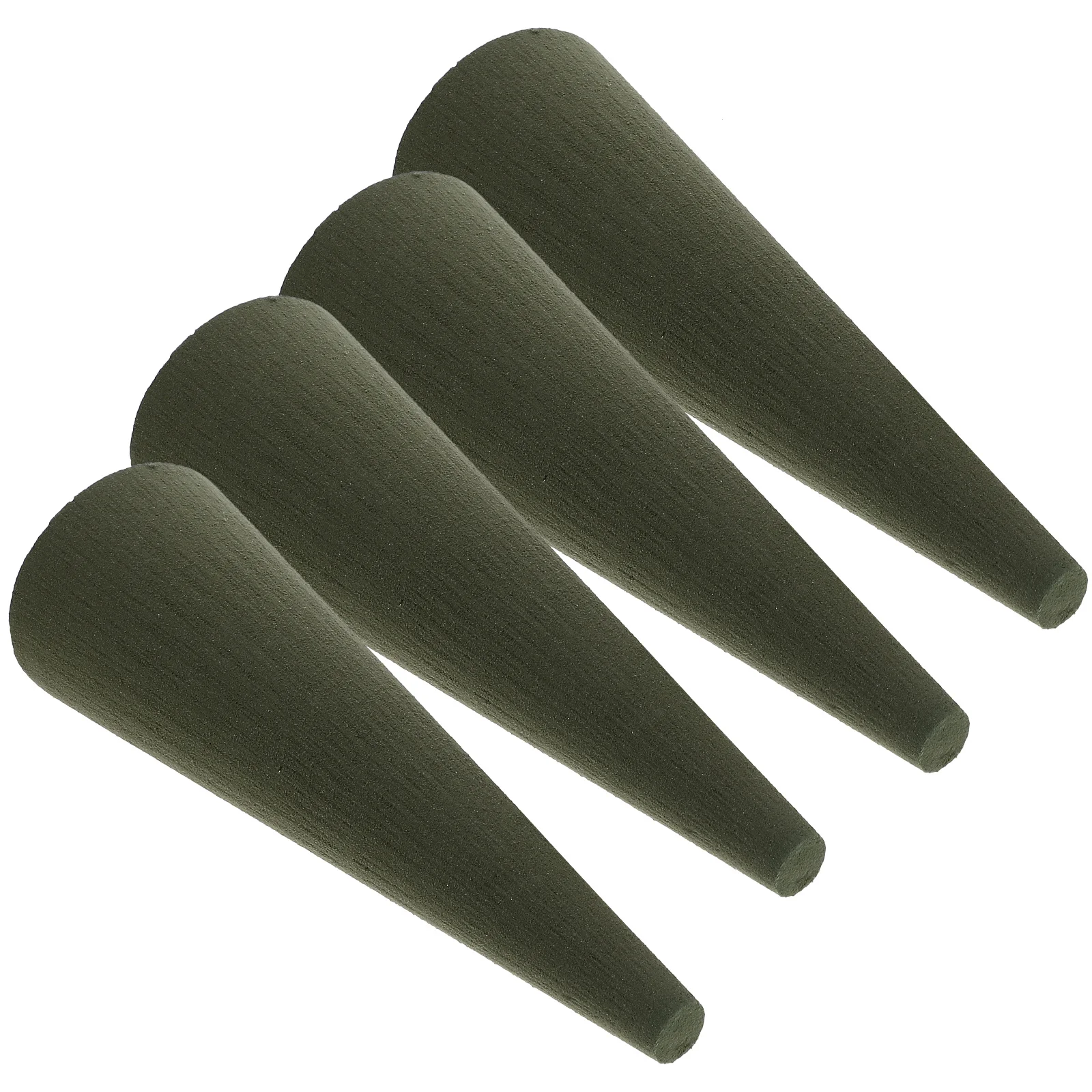 

4pcs Flower Mud For Diy Floral Arrangement Material Absorbent Water Retention High Density Green Foam Blocks Wedding Home