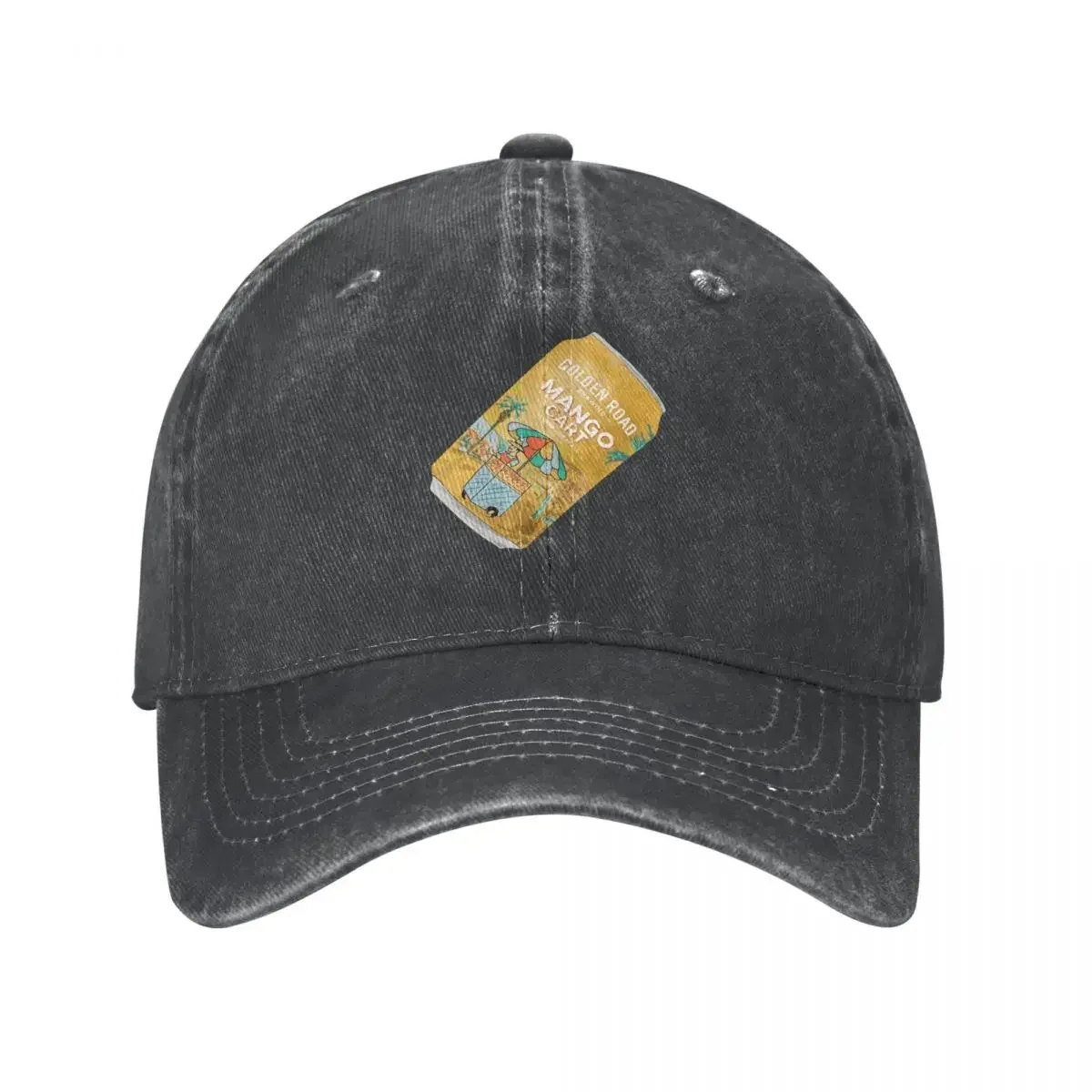 Golden Road Mango Cart Baseball Caps Snapback Washed  Hats Outdoor Adjustable Casquette Sports Baseball Cowboy Hat Unisex