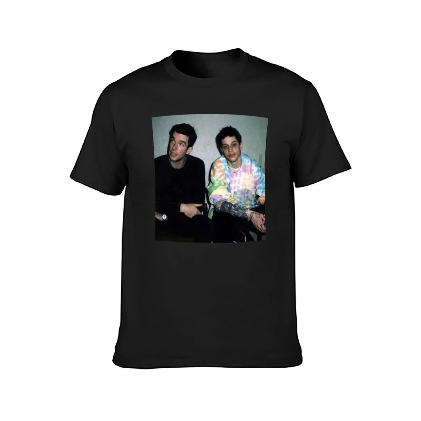 Pete Davidson and John Mulaney T-Shirt cute clothes oversizeds tops mens white t shirts