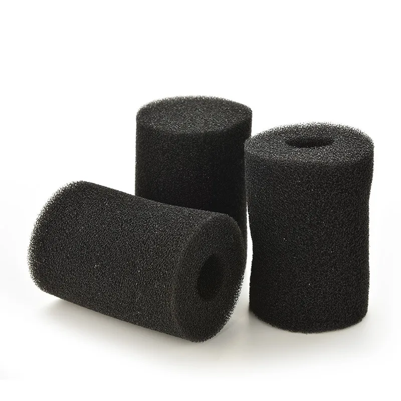 3PCS Black Sponge Cover Aquarium Pre-Filter Compatible With Filters Vat 250-600 CF600-1200 Fish Tank Filter Sponge