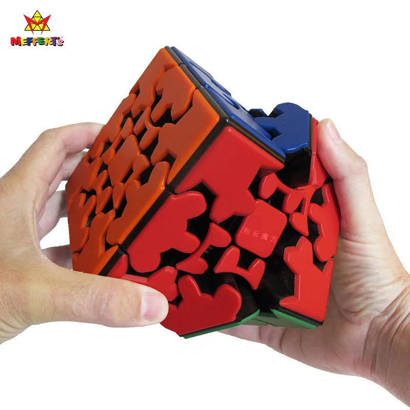 Meffert's Alien Puzzle Cubo magico in edizione limitata Cubo ad ingranaggi extra-large Cubo di velocità Lunghezza 120 mm Larghezza Altezza Giocattoli divertenti originali
