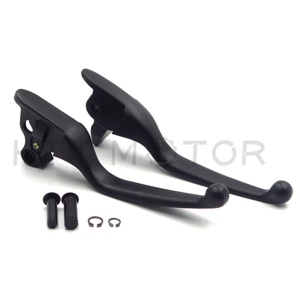 Brake Clutch Hand Lever For Harley Davidson 08-13 Touring 2014-Later FLHR and FLHRC Chrome/Black Motorcycle Parts