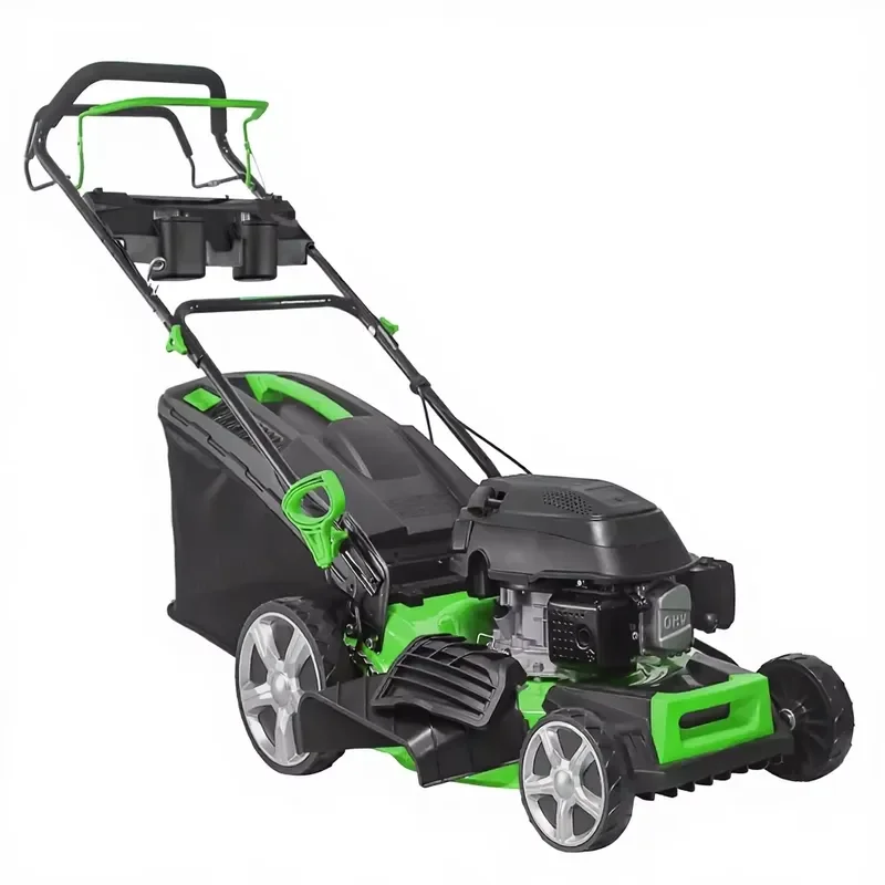 VERTAK 173CC 4-in-1 20'' Petrol Self-propelled Lawn Mower Commercial Industrial Durable Grass Cutter for Garden and Lawn