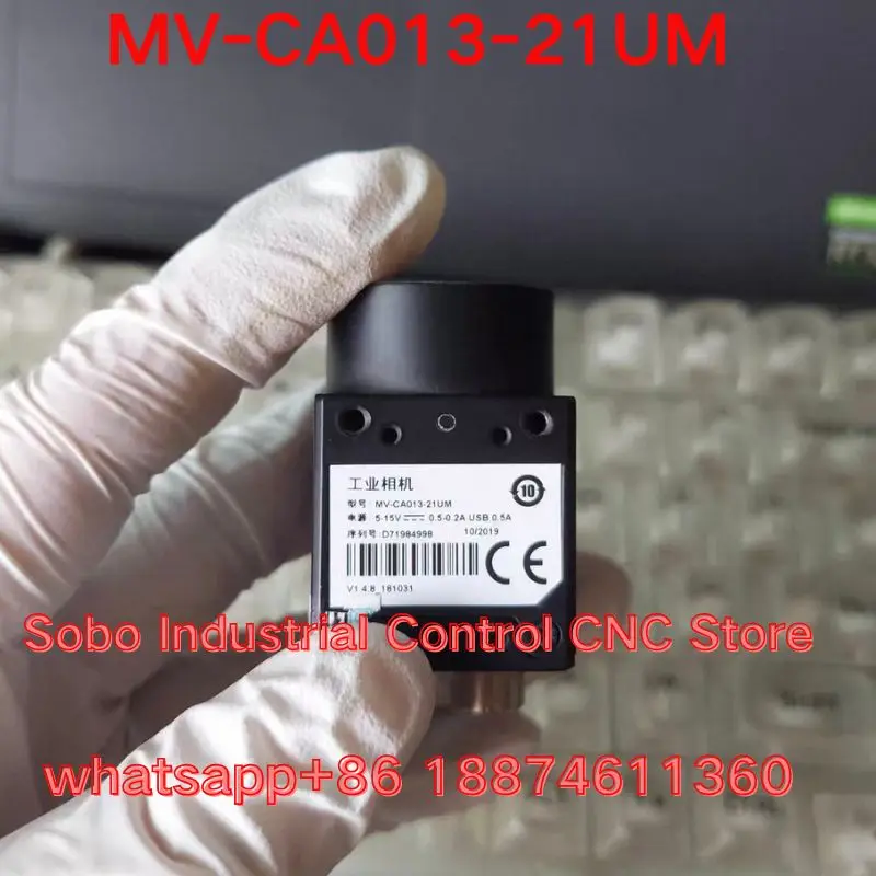 Second-hand Tested Ok MV-CA013-21UM 1.3MP USB3.0 Monochrome Industrial Camera