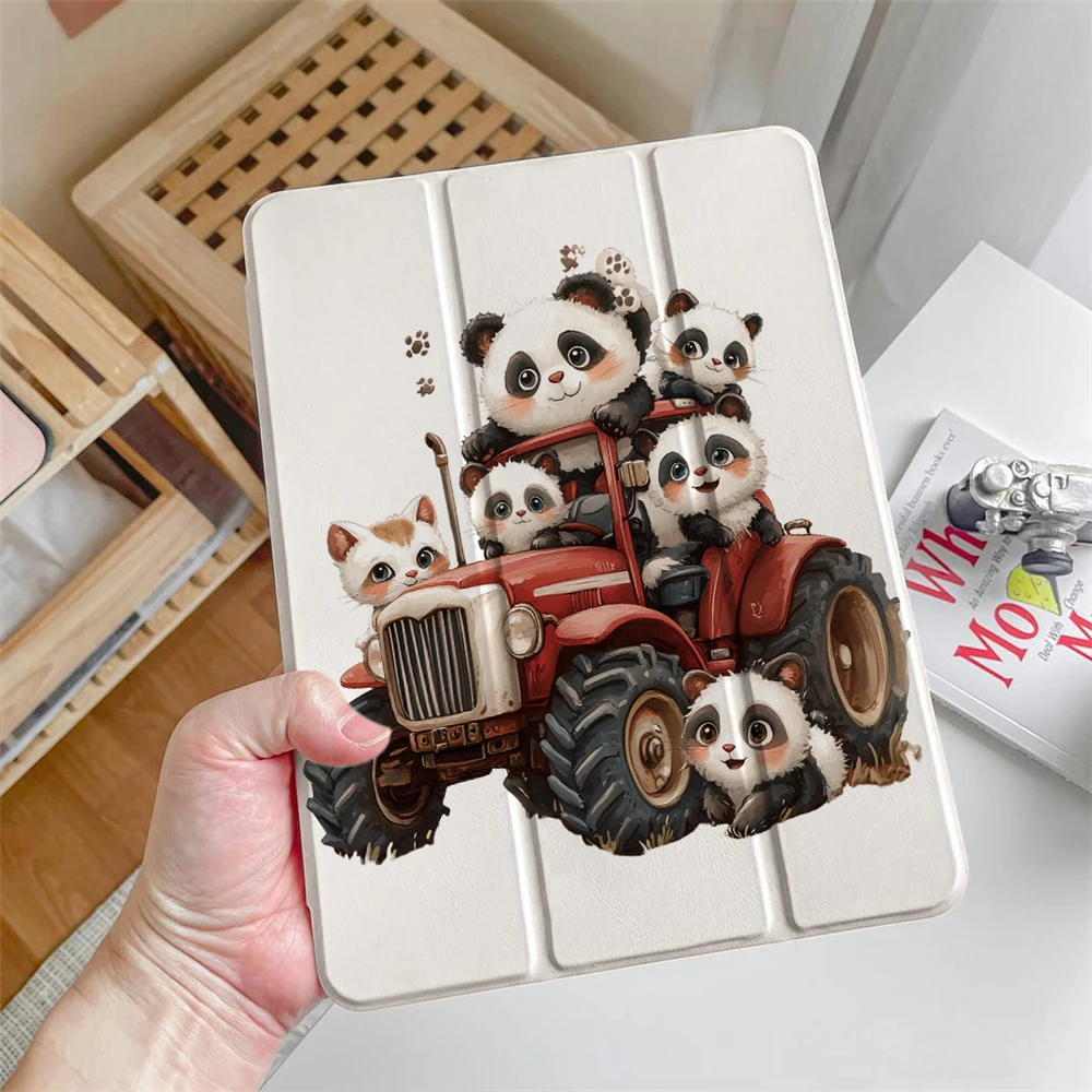 

Чехол для планшета ipad A16, чехол 11-го поколения, 2025 Smart Cover для iPad Mini 6 7 A17 Pro A16 11 12,9 13, чехол с мультяшным УФ-принтом