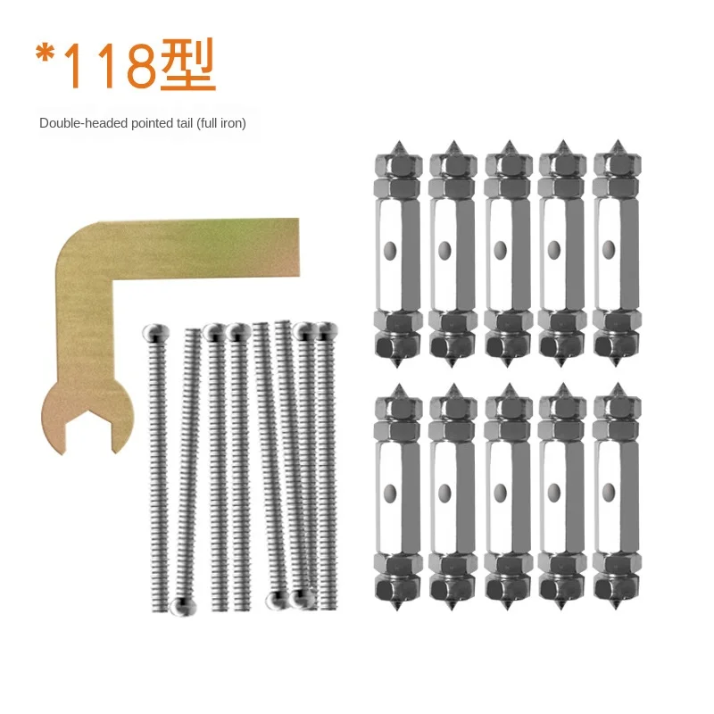 86 Double Round Tip Repair Bottom Box Restorer 118 Cassette Ground Plug Box Damage Repair Parts Manufacturer Direct