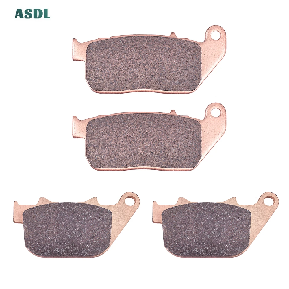 

Motorcycle Brake Pads For HARLEY DAVIDSON XL 1200 04-13 XL1200C Sportster Custom 04-2013 XL1200R XL1200L Sportster Low 2004-2011