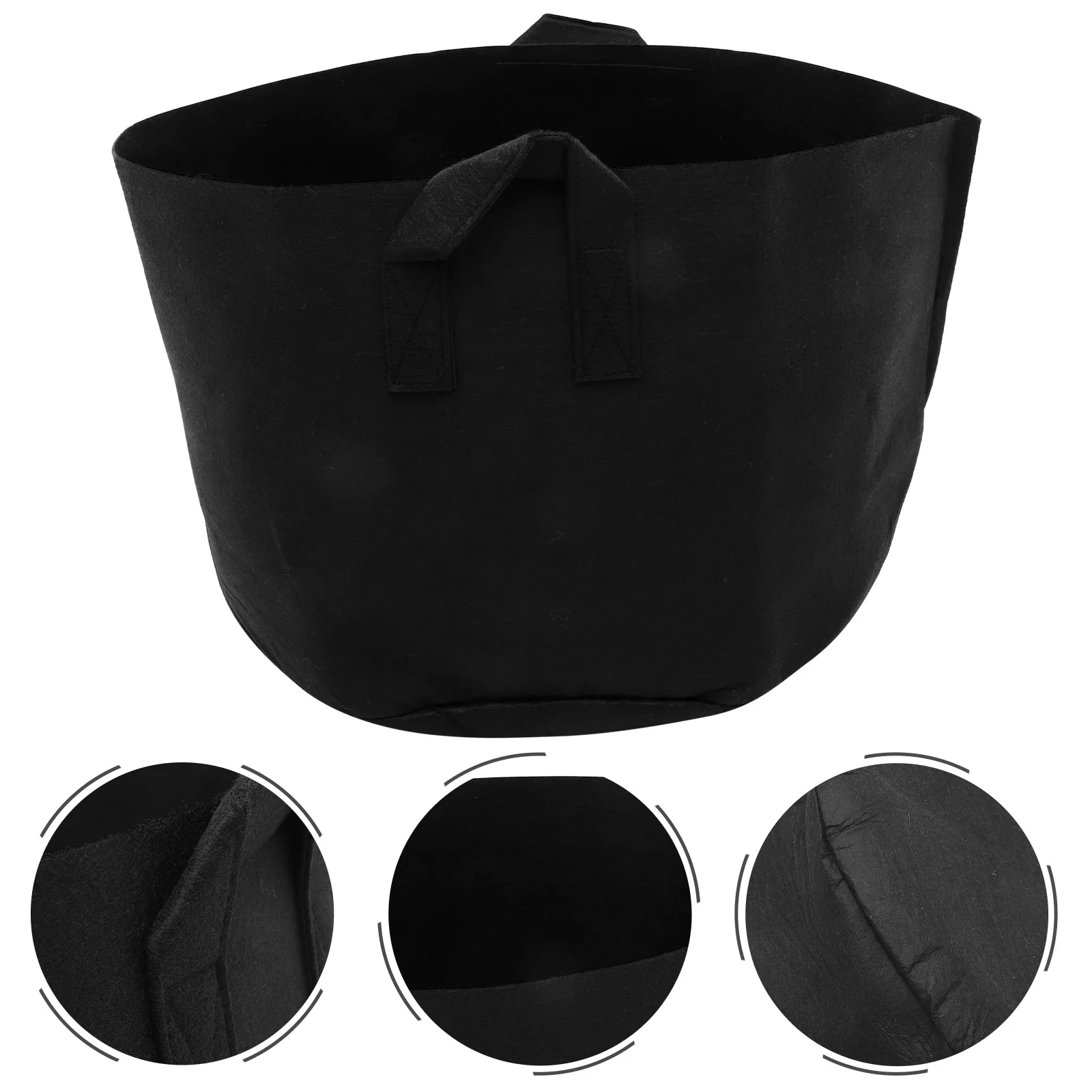 

2pcs 15 Gallon Grow Bags Planting Containers Vegetable Planters Sturdy Handles Breathable Nonwoven Fabric Potatoes Carrots