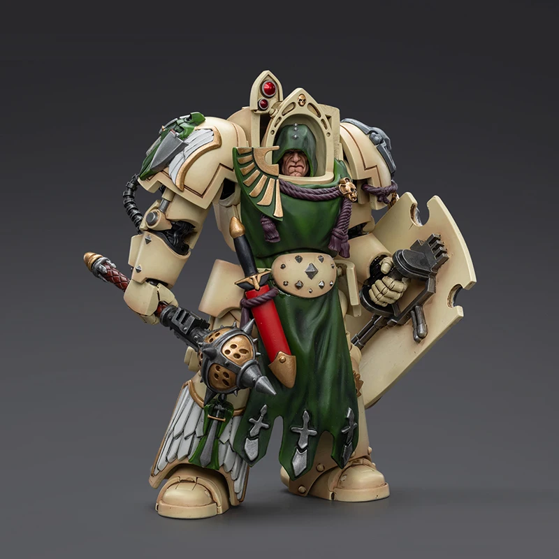 JOYTOY Warhammer 40K Dark Angels Deathwing Knight avec Mace of Absolution 1 figurine 1:18, modèle de Collection cadeau