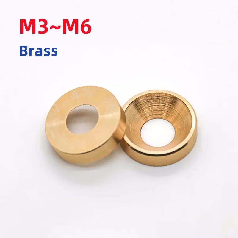 M3 M4 M5 M6 H59 Brass Solid Countersunk Head Washer Fish Eye Gasket