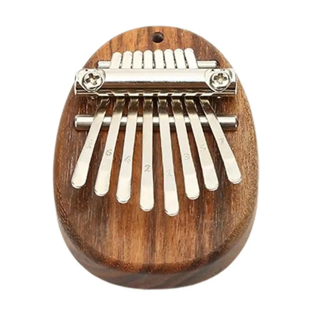 Houten Vingerharp Volwassen Toetsenbord Instrument Kindercadeau Gemakkelijk te leren Marimba 8-toetsen Mini Kalimba Duimpiano Mbira Vingerpiano