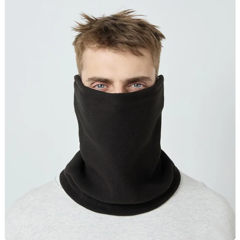 

2025 Winter Unisex Thermal Neck Gaiter - Warm Windproof Scarf for Running & Snowboarding, Balaclava Face Mask (Black/Grey/Red)