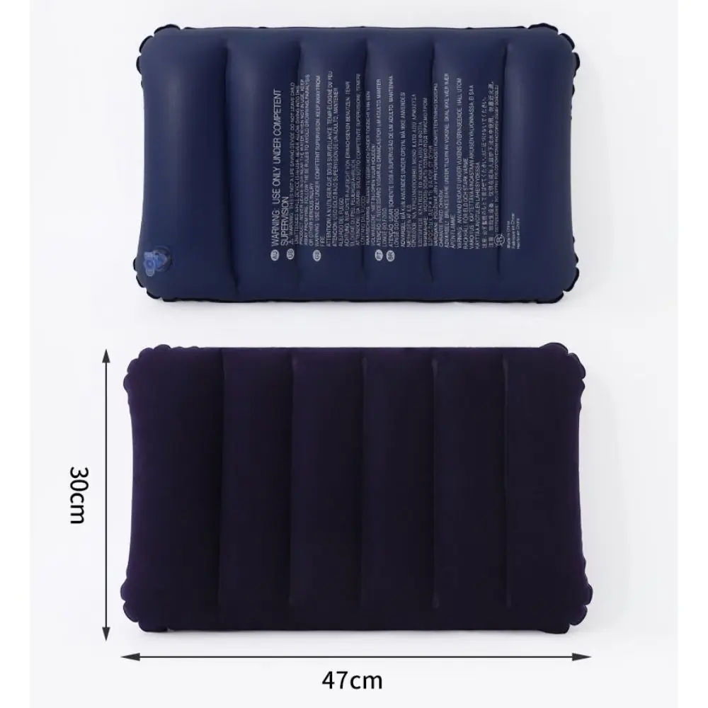 Couples Gifts PVC Flocking Air Cushion Pillows 6 Colors Square Silicone Pillow Soft Inflatable Magic Cushion Household