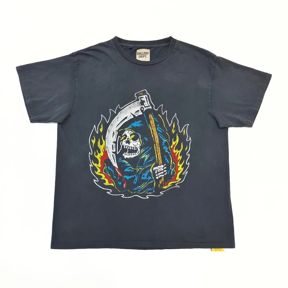 Gallery Dept Sickle Wizard Short Sleeve High Street Wash Old T-Shirt