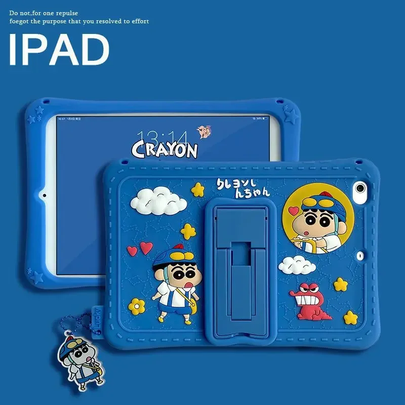 Anime Crayon Shin-chans Cover for IPad Pro 2021 2022 11inch Case 6th 7th 8th 9th 10th Gen IPad 10.9inch 2020 9.7 Mini5 4 Case