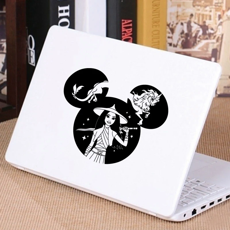 Car Accessories Sticker Raya Mickey Ears Vinyl Art Decals Car Window Bumper Stickers Raya And The Last Dragon Laptop Decal Decor