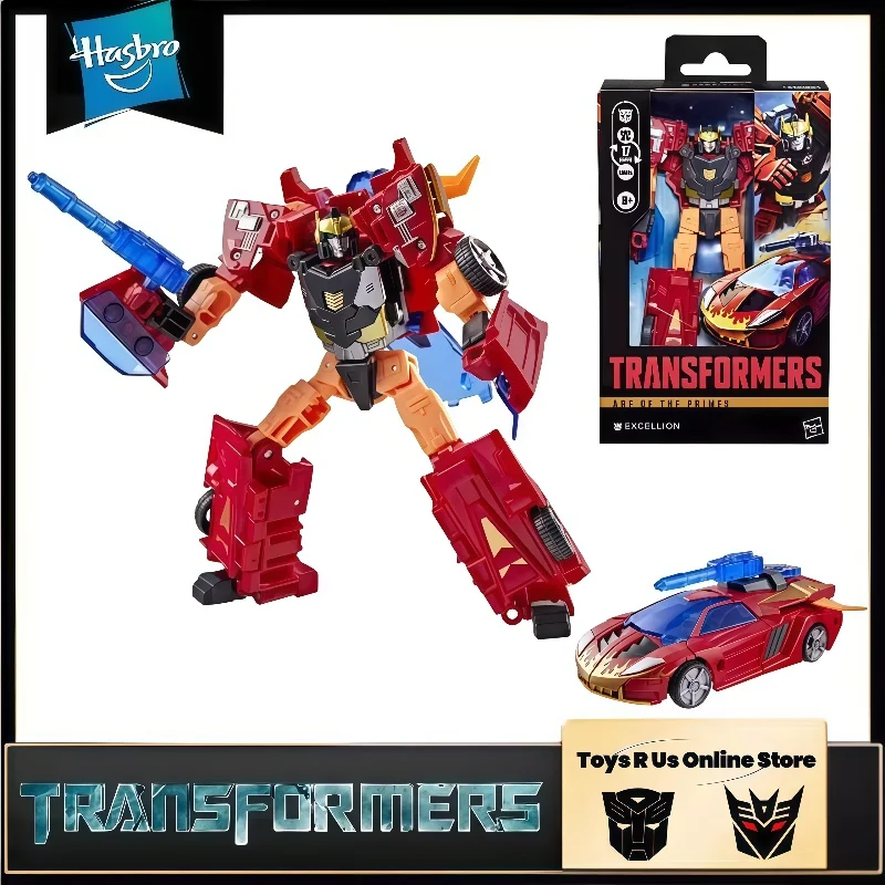 

In Stock Hasbro Transformers Classic Toys Leader Series Excellion Transformer Robot Action Figure Model Collect Hobbies Toys