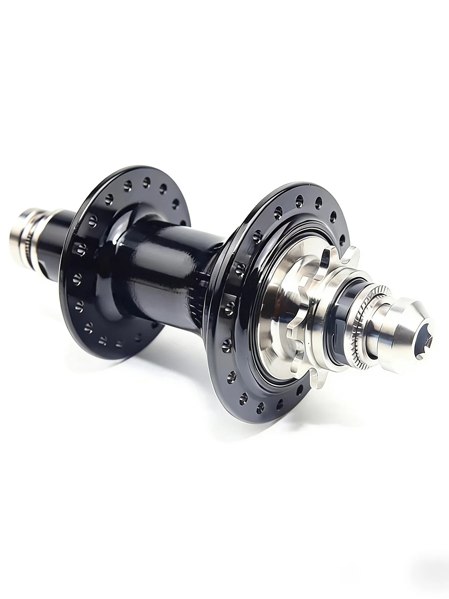 AliExpress NONE BMX Bike Hub BMX Titanium Alloy Axle Hub 36H Right Driver Bicycle Hubs Rear BMX Hubs Ultralight Mini Bike Hub 9T 120 Click Sound