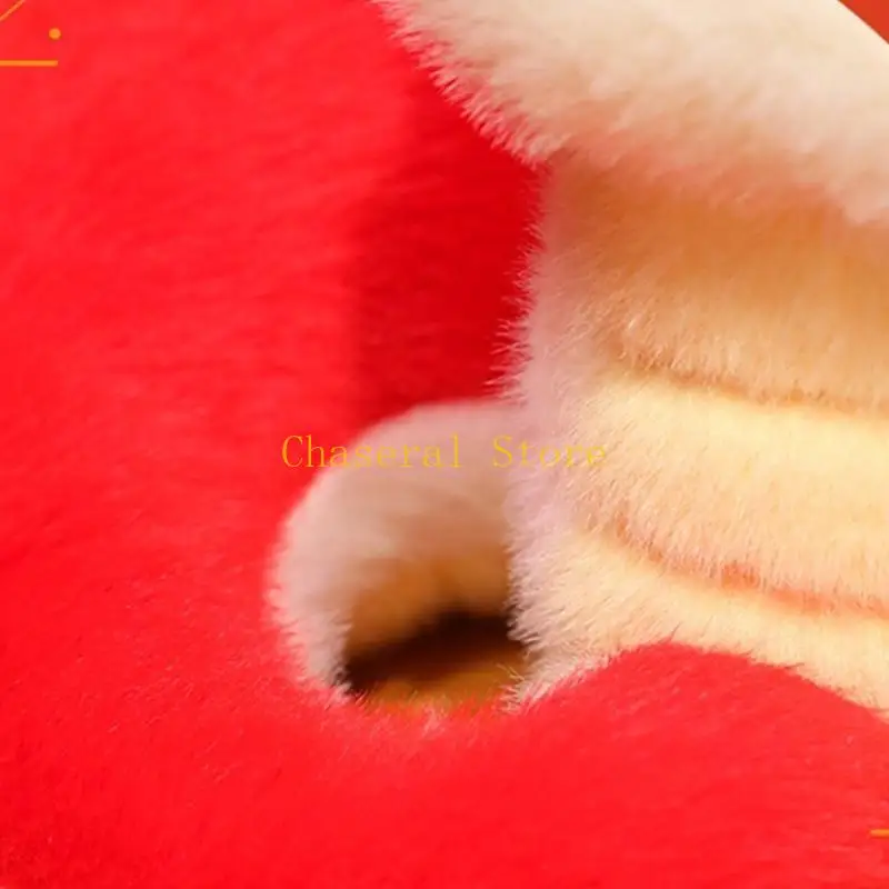 E7CE Stuffed Plush Toy Snake Chinese New Year Plush Toy Cartoon Fun Stuffed Animal