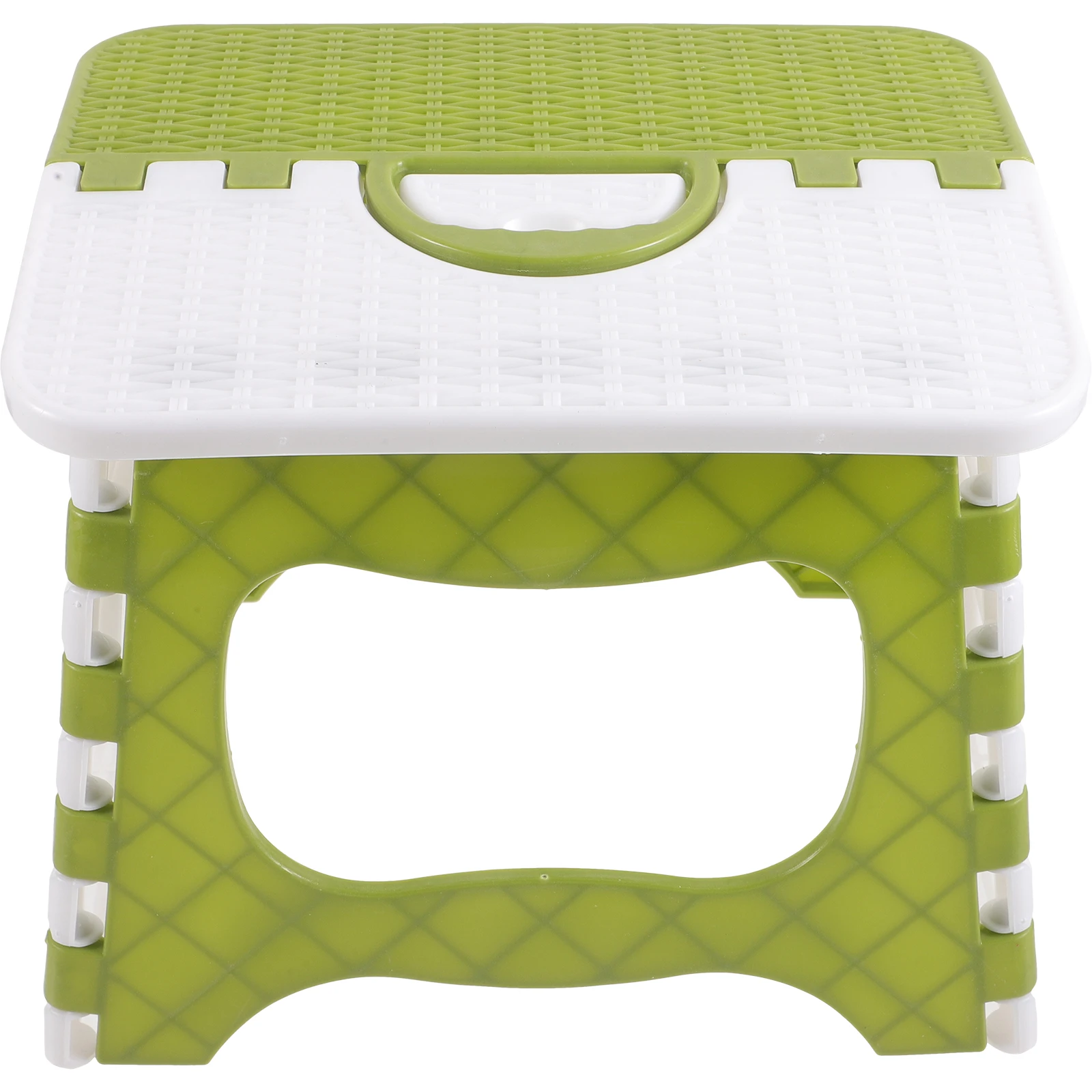 Portable Folding Stool Green Small Foldable Pp Durable Space Saving Easy Room Bathroom Room Home Use