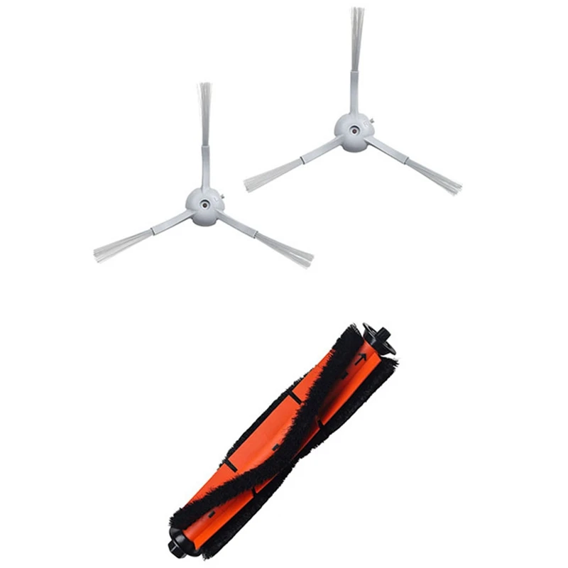 Replacement Parts of Main Brush of Roller Brush and Side Brush for EVE Plus Robotic Vacuum Cleaner