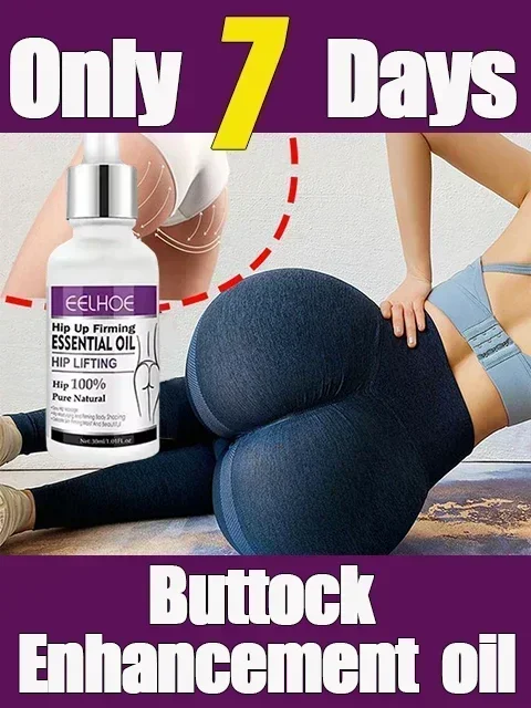 

Natural Buttock Augmentation Oil Effective Butt Enlargement Growth Lift Up Ass Firm Breast Bigger Sexy Body Lotion For Women