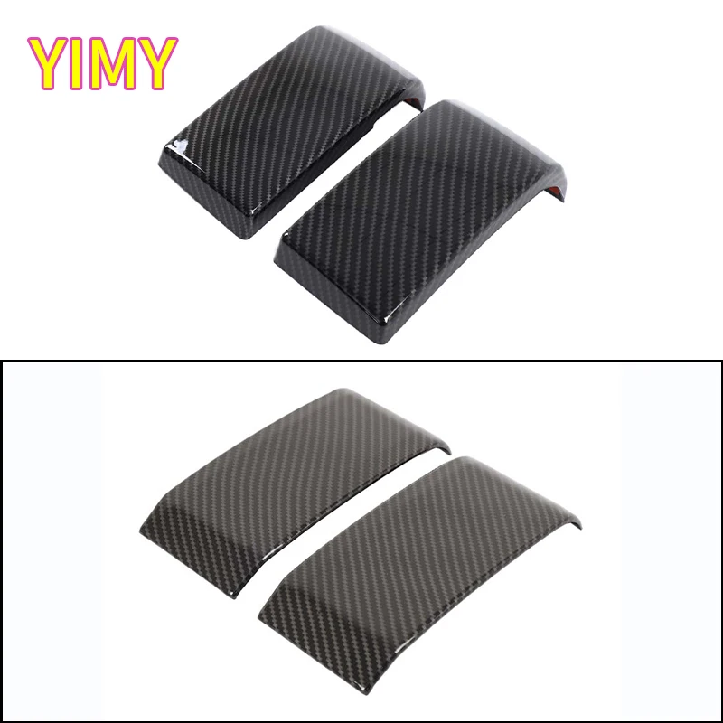 

x2 ABS Plastic Carbon Fiber Pattern Car Front Rear Bumper Decoration Frame Cover Trim For Mercedes Benz G-Class W463 G500 2025